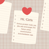 One Set Wanita Korean Stye Outfit Kekinian - KK79